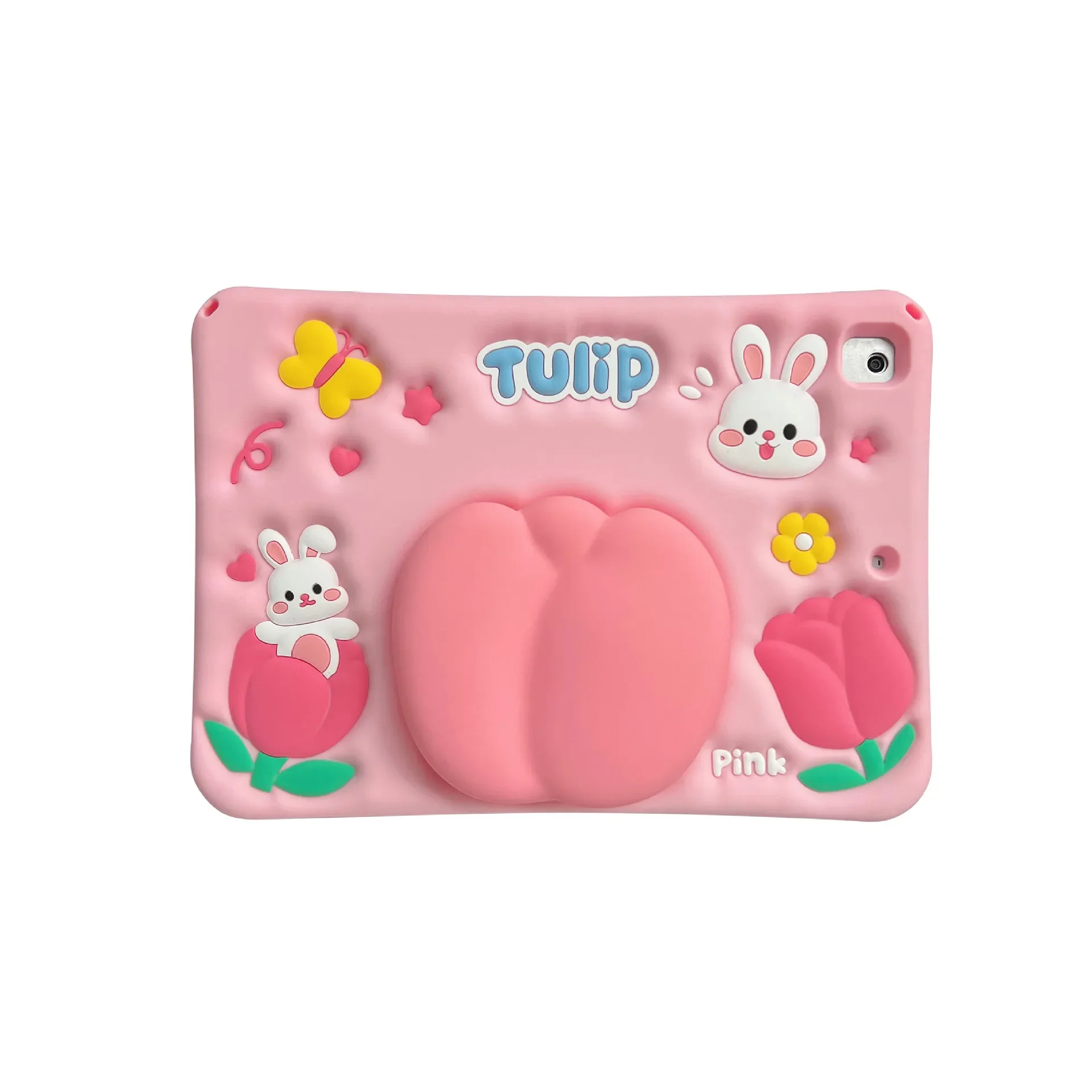 Adequado para ipad 5/ipad 6/air1/ai2/17-18 modelos ipad 9.7/pro 9.7 polegadas capa de suporte de tablet de desenho animado infantil