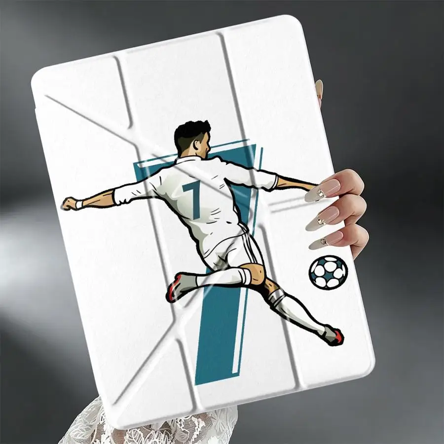Football 7 Tablet Case For iPad Pro 13 2025 2026 Air 8 M2 M3 3 10th Gen 11th 12th Mini 7 6 5 9th With Pen Slot Cover 3