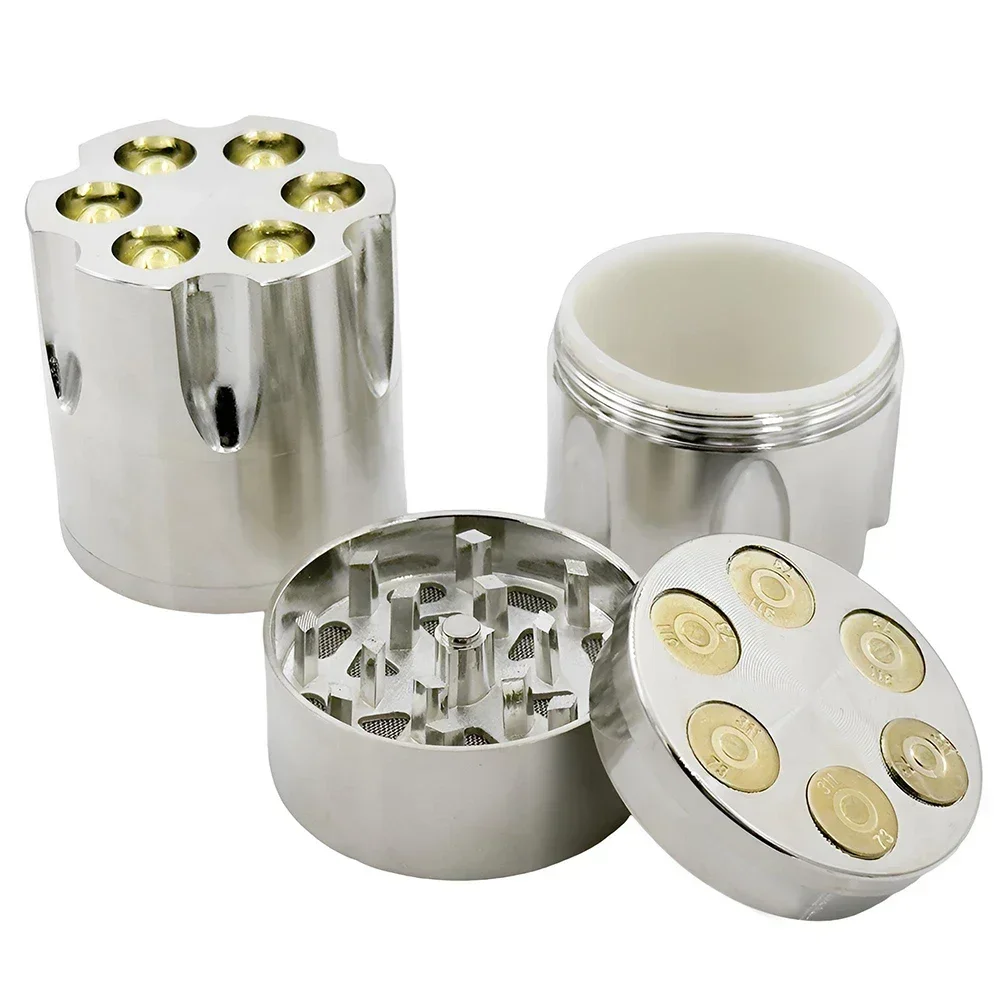 Moedor de metal 3 camadas de ervas 40mm liga de zinco Heab Grinder triturador de grama mão Muller