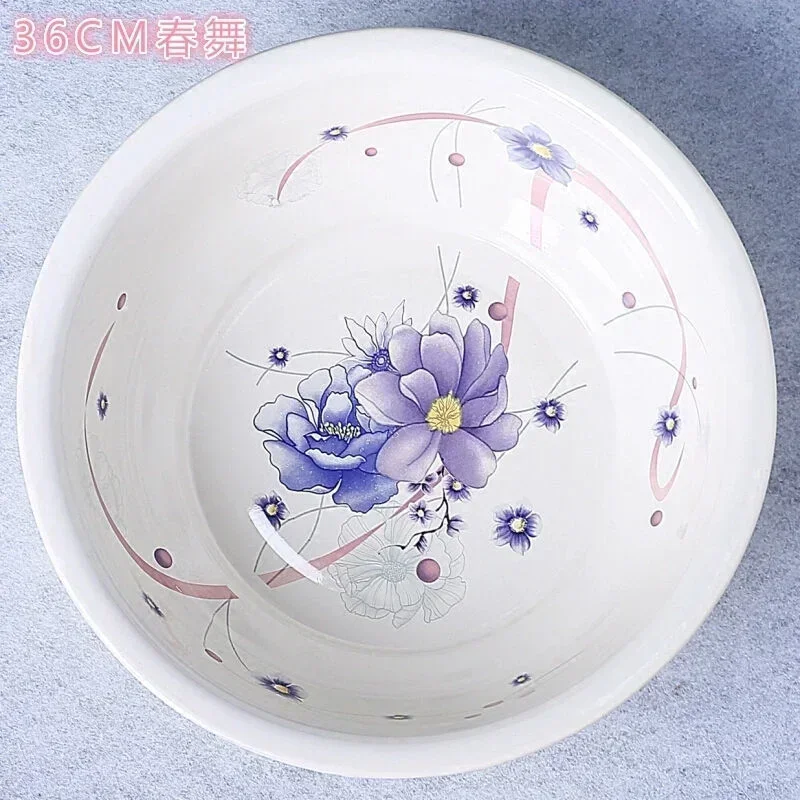 

Enamel Washbasin Luxury Bowl Soup Basin Retro Nostalgic Home Kitche Fashioned Bowl Boutique Basin Kitchen Supplies Ramen Bowl