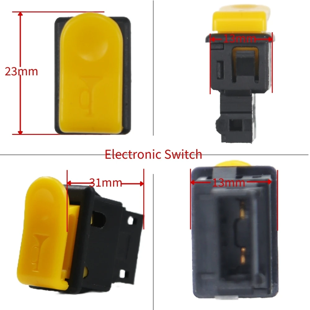 Motorcycle Parts 2-pin Horn Switch Power Start Switch For GY6 50 80 139QMB