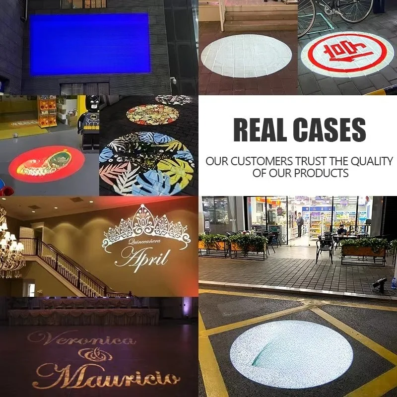 Led Sign Makers  Outdoor Advertisement Board Spotlight Custom Led Laser Advertising Lights logo Projector
