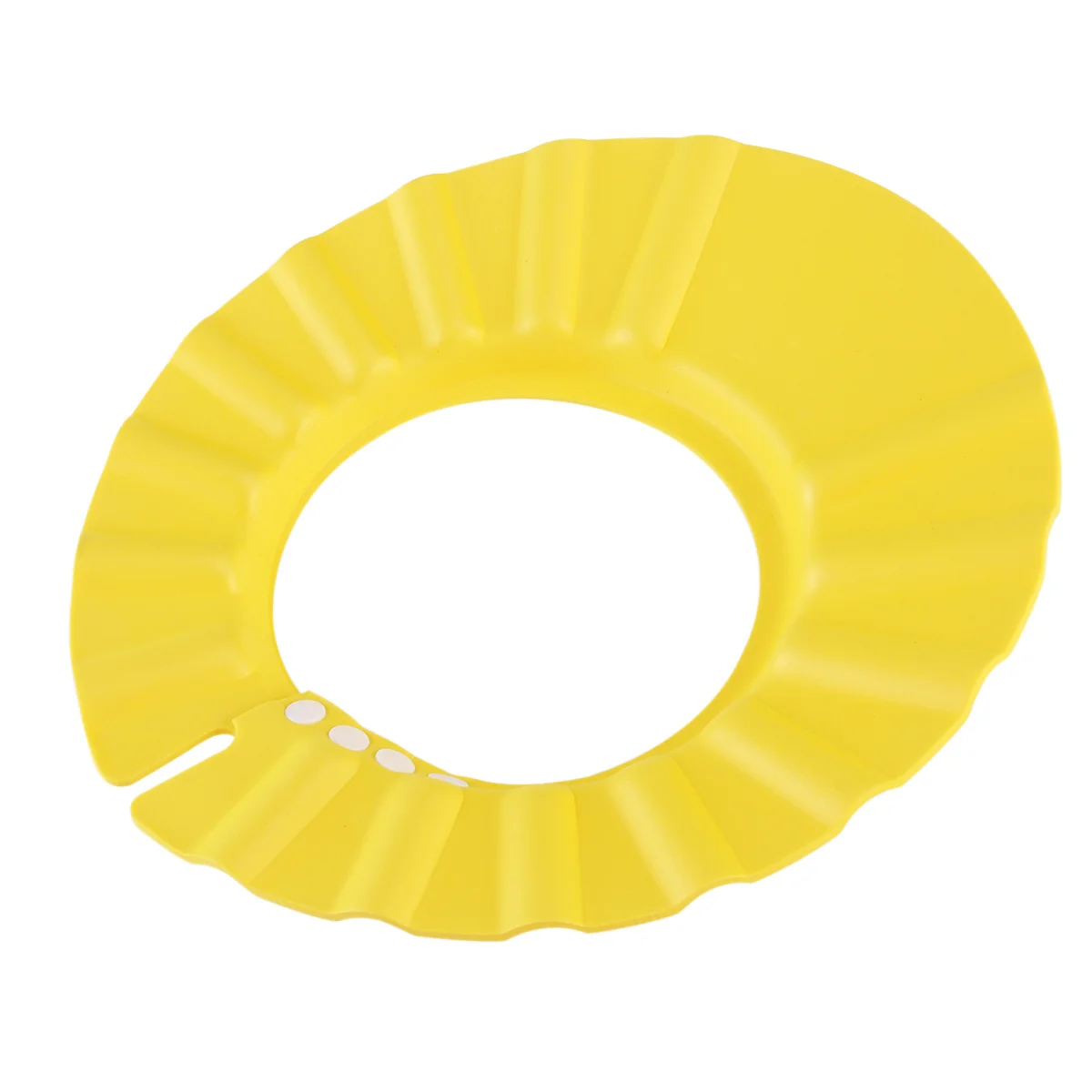 

Желтая регулируемая водонепроницаемая детская шапочка для душа Eva для ванны, защита для мытья волос, сверхлегкая, термостойкая, 80 ° C Durable