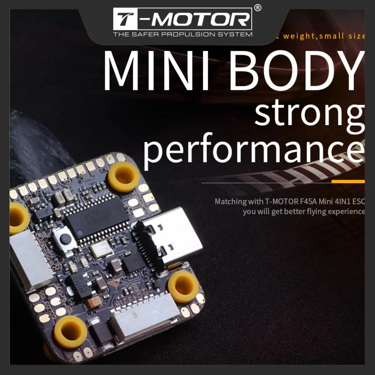 T-MOTOR FC F Series T-HOBBY MINI F7 (HD +OSD +VTX SWITCH) Flight Controller For FPV RC Drone Racing Motor