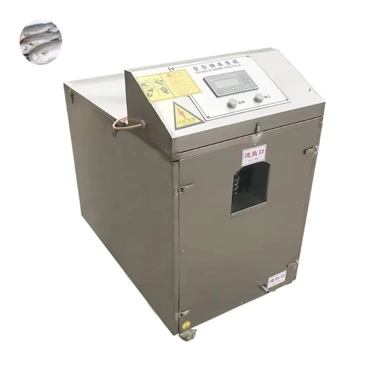 Scaling and Gutting Waste Processing Multifunctional Fish Killing Machine