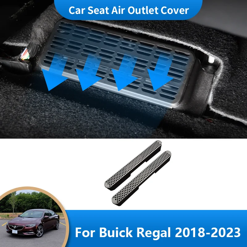 

Car Under Seat Heat Floor Air Conditioning Duct Vent Outlet Grille Frame Cover for Buick Regal Opel Vauxhall Insignia 2018~2023
