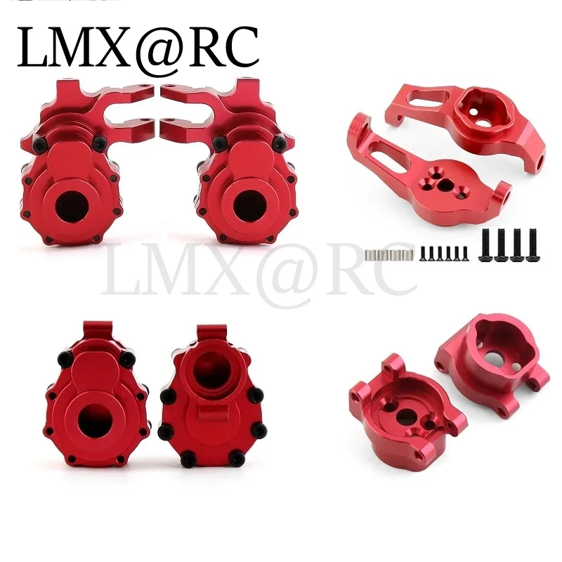 Metal Front and Rear Portal Drive Housing Caster Blocks 8232 8251 8252 8253 for Traxxas TRX4 TRX6 1/10 RC Car Upgrade Parts Met