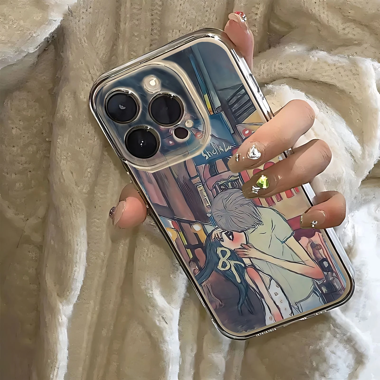 Aya Takano Clear Case For Samsung A73 A72 A71 A55 A52 A51 A50 A35 A33 A32 A31 A30 A24 A23 A22 A13 A12 A05 5G Luxury Cover