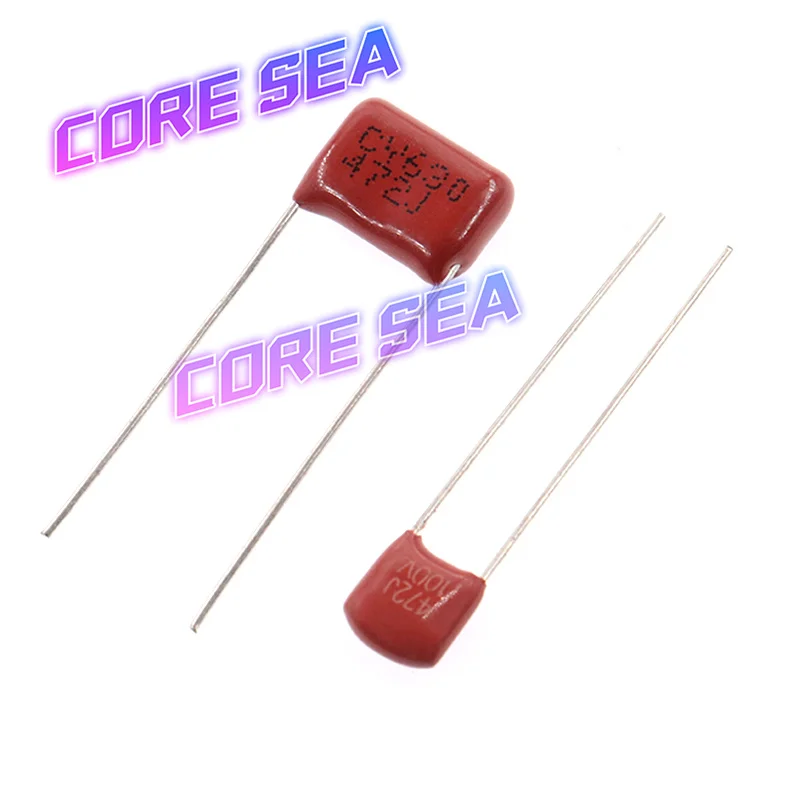 CBB capacitor 472J 4.7NF 100V 630V pin pitch 5MM 10MM metal film capacitor 20PCS