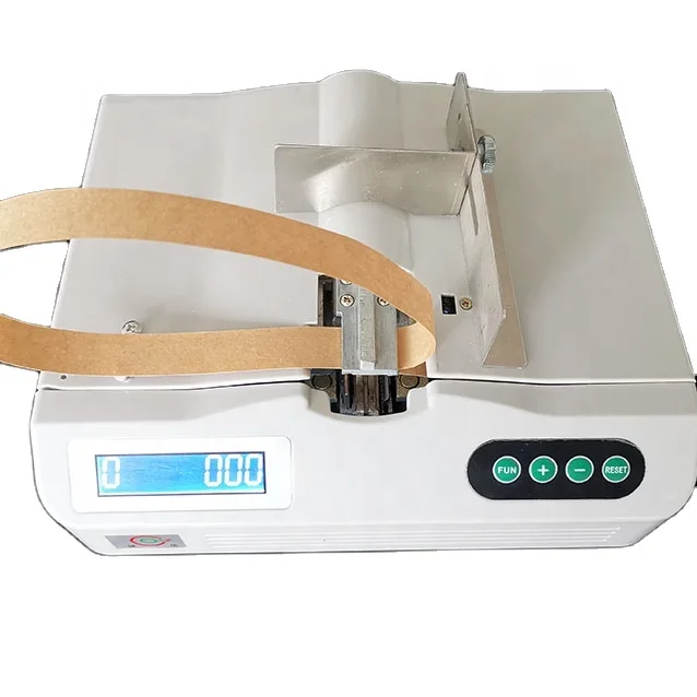 Money/banknotes/cash/currency Bundling Machine Small Paper Strapping Banding Machine