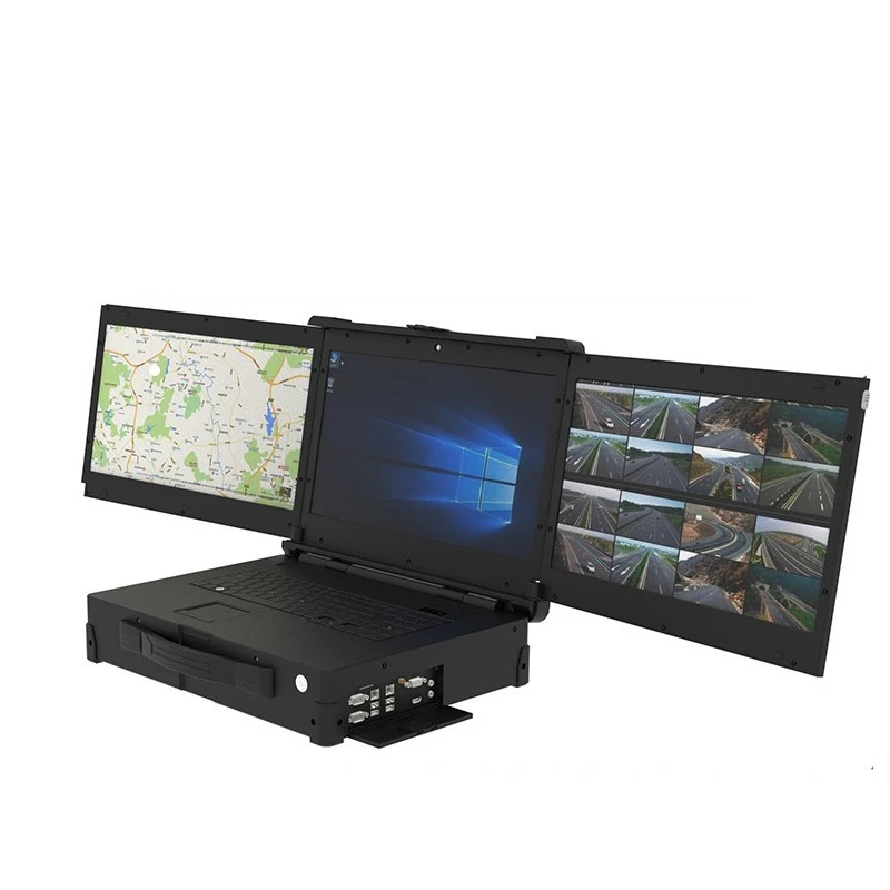 17.3-Inch three-proof rugged notebook, three-screen laptop, bright sunlight visual win7 computer