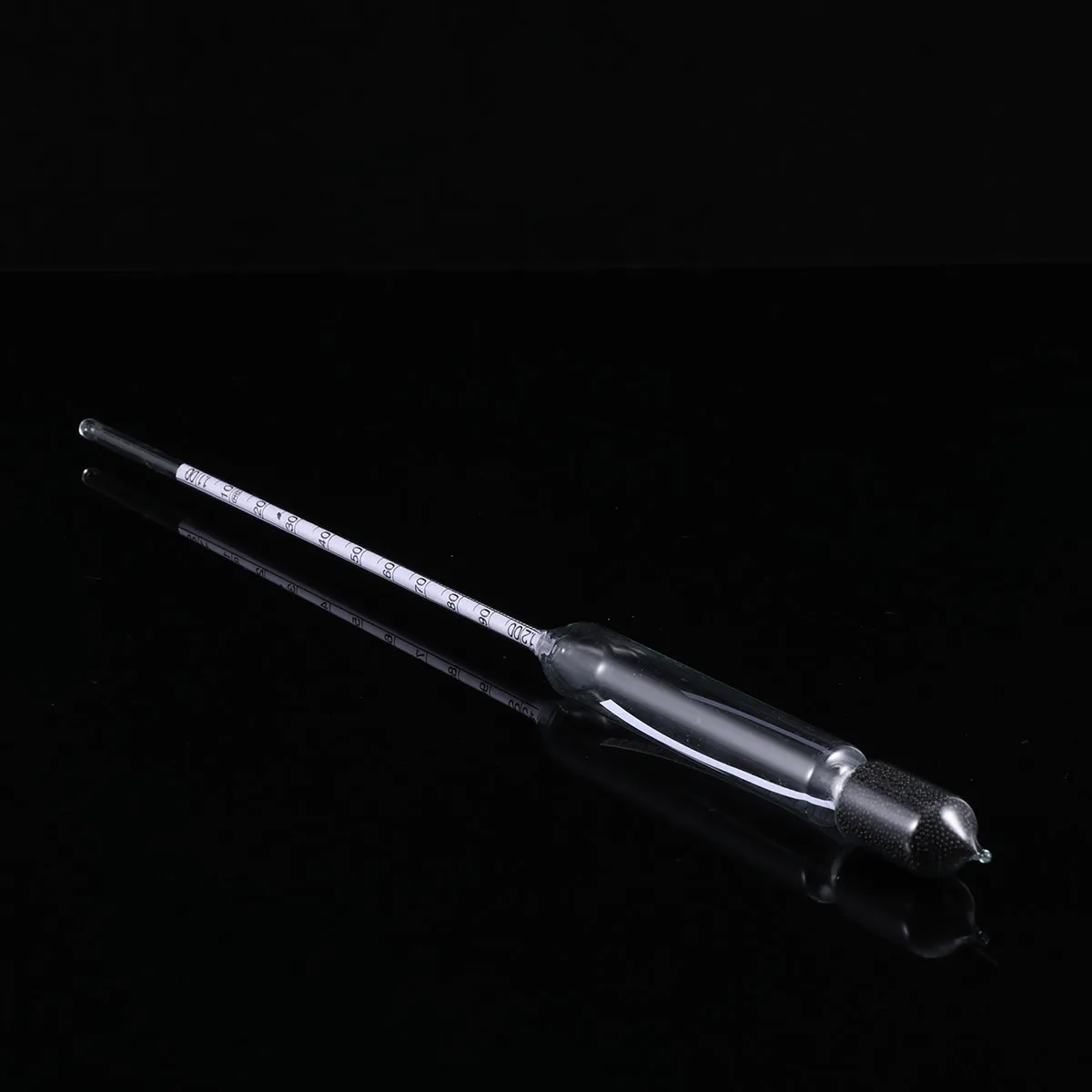 2Pcs Glass Densitometer Floating Hydrometer Accurate Water Specific Gravity Temperature Tester for Aquariums Hydrometer