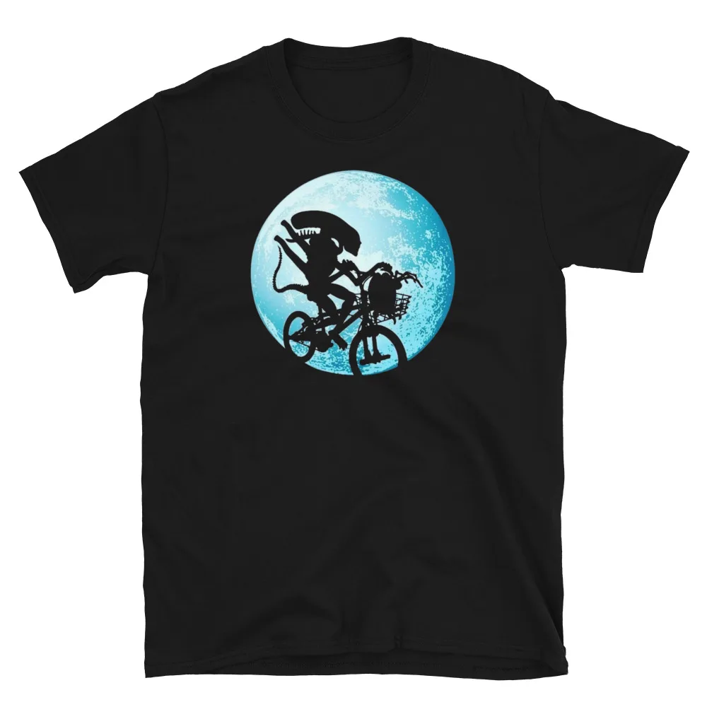 Xenomorph ET, Aliens, Graphic Printed T-Shirt Anime Graphic T-shirts For Men Clothing Women Short Sleeve Tees Vintage 100%Cotton