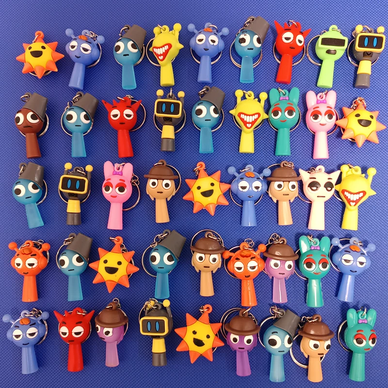 2025 neue HEIßE Sprunki Blind Box Set Cartoon Heiße Spiele Sammeln Puppe Spielzeug Sprunki Spiel Anime Action Kinder Geburtstag Geschenke Spielzeug