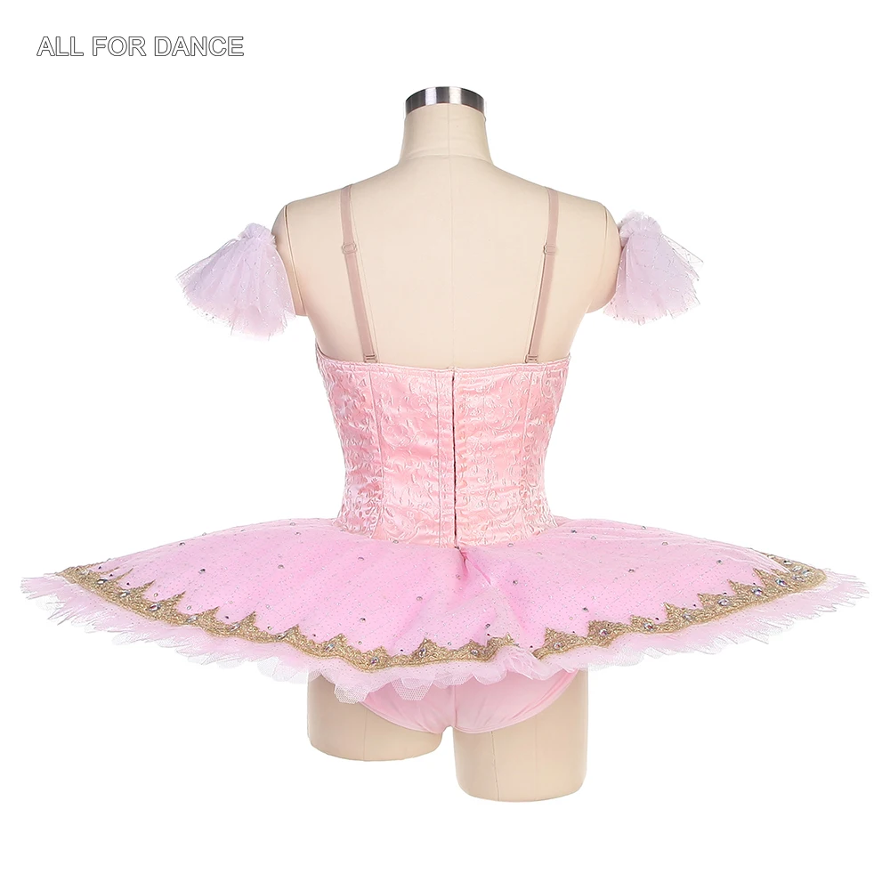 B22335 Pink Classical Professional Ballet Dance Tutu Costume for Girls and Women Stage Performance Dancewear