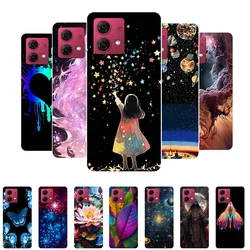 Case For Motorola G84 5G Cover Moto G84 Case Silicone Soft Fashion Girl Flower Back Cover for Motorola MotoG84 G 84 Phone Case