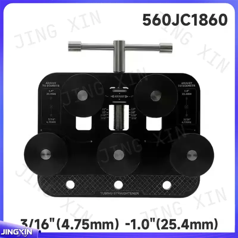Custom for Model 560JC1860 Pipe Straightener Tool for Copper Aluminum Steel Fuel Lines 3/16 to 1 Inch Diameter Tube Bender