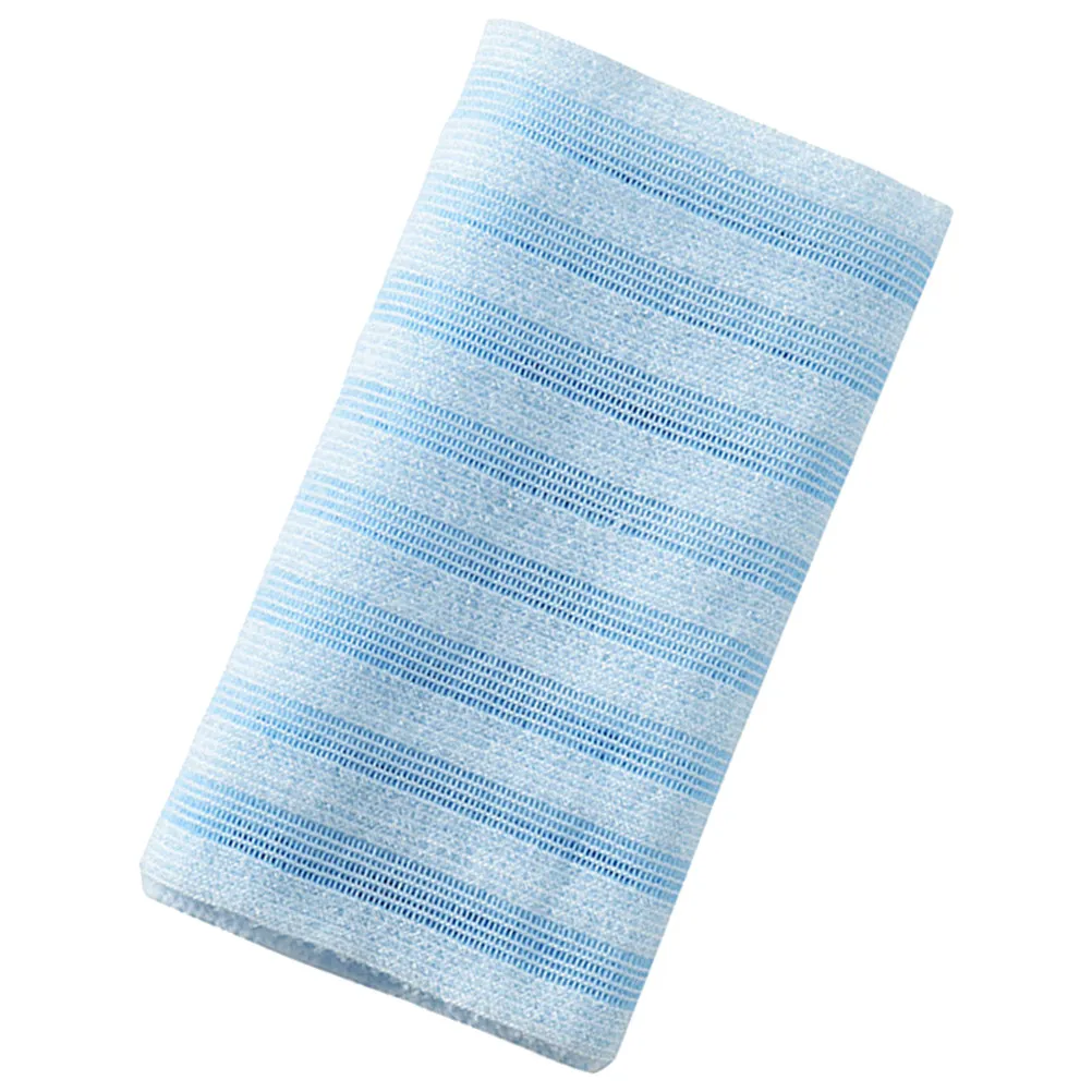 1Pcs Long Strip Jacquard Bath Towel Premium Exfoliating Scrub Towel for Deep Skin Cleansing Back Massage Shower Body Washing