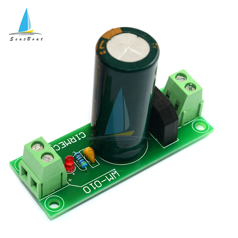 50V 4700uF amplificatore di potenza raddrizzatore filtro scheda di alimentazione circuito di alimentazione singolo AC 35V a DC 50V 6A modulo di alimentazione
