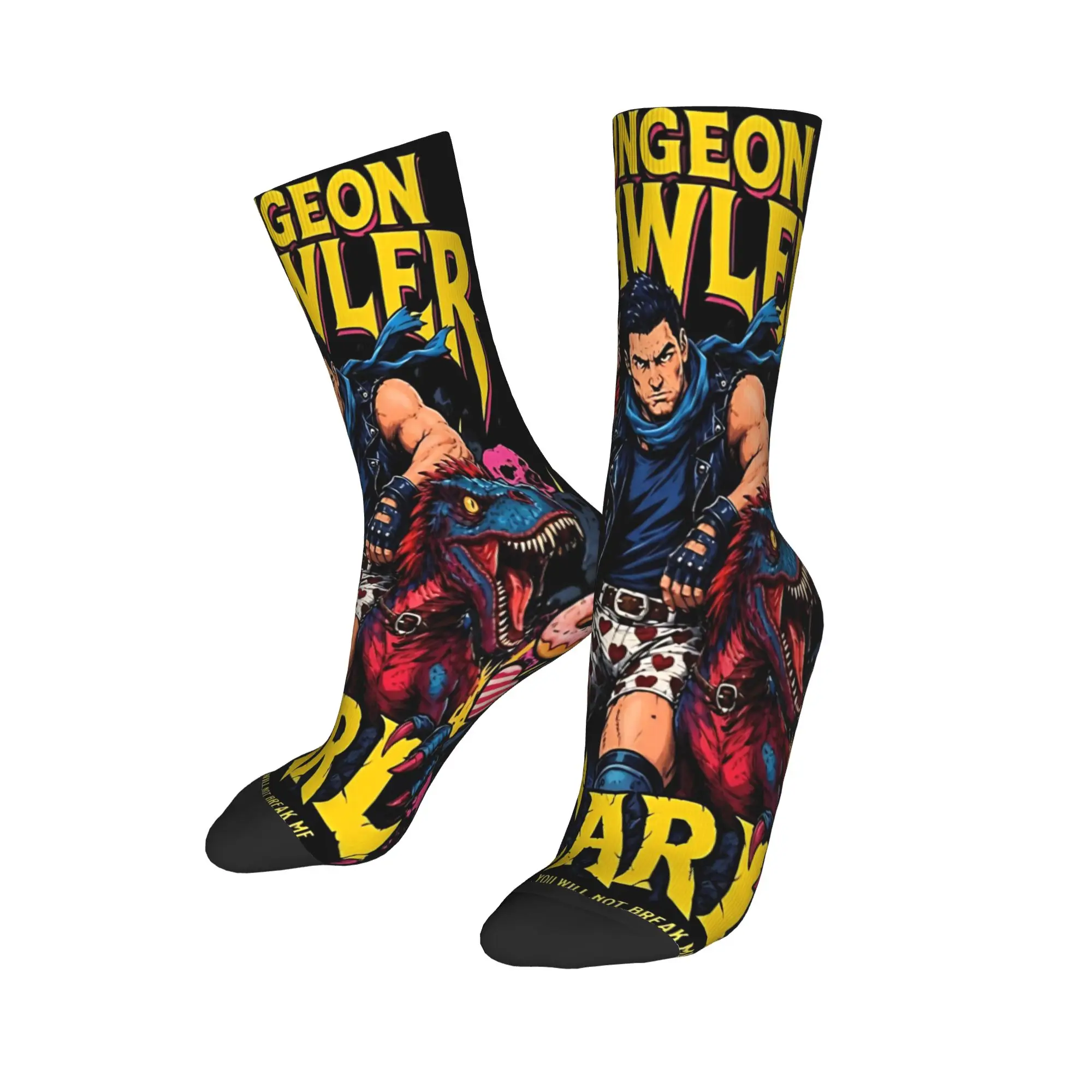 Carl And The Princess Donut and Mongo Dungeon Crawler Carl  Socks Merchandise For Men Women  Sports Socks Soft Birthday Present