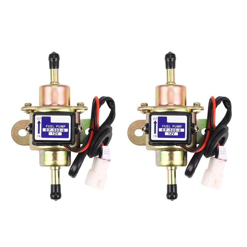 2X Fuel Pump For 12V Electric Vehicle EP500-0 EP5000 EP-500-0 035000-0460 EP-500-0