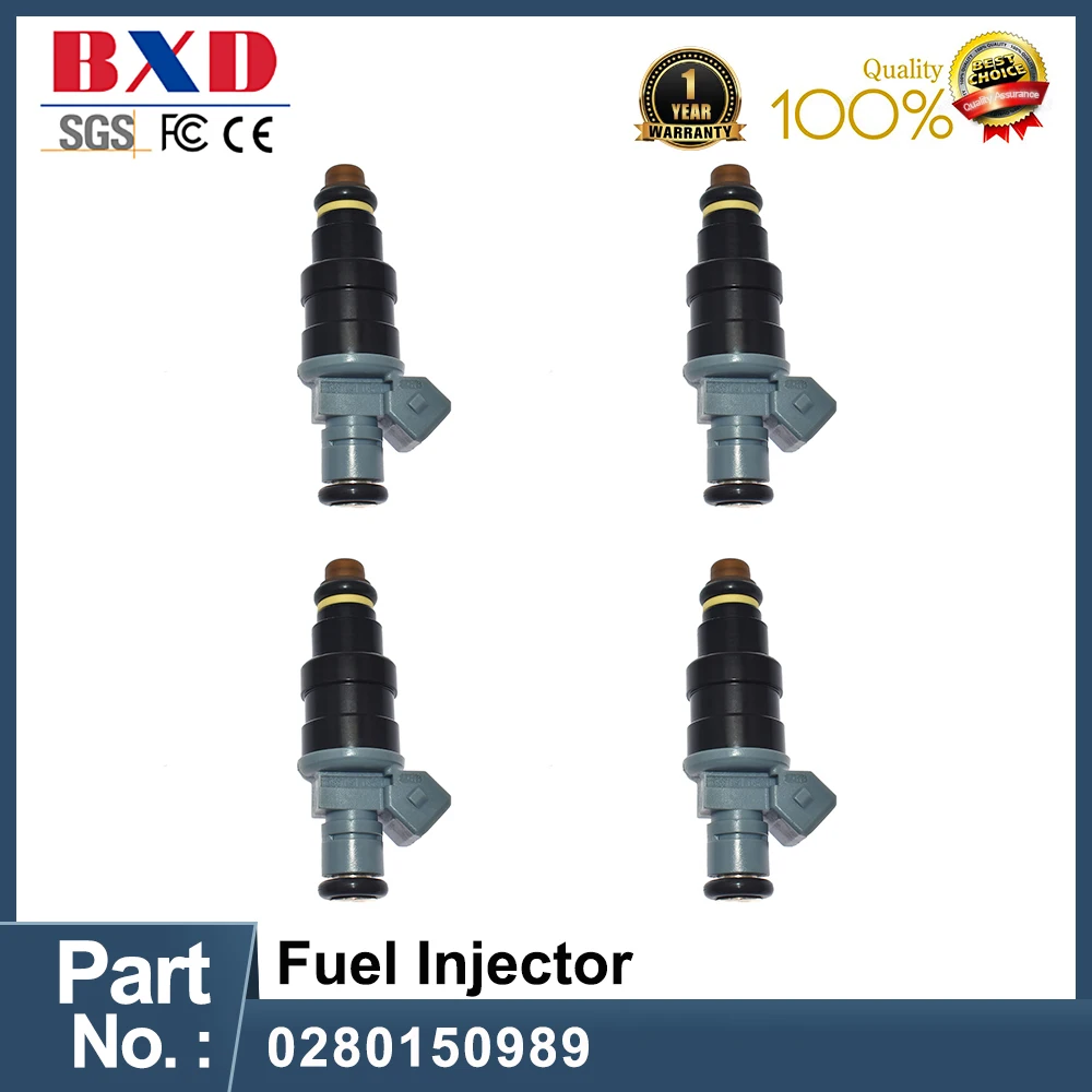 

1/4 шт. 0280150989 Форсунка топливного инжектора для Volvo 850 v70i s70 850 1991-2000