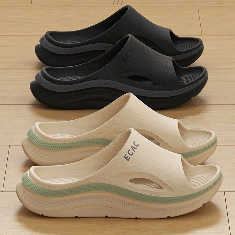 House Slipper Woman Platform Cloud Summer Sandal Men Flip Flops Beach Non Slip Home Sport Shoes Rubber Sneaker Female Male Thick