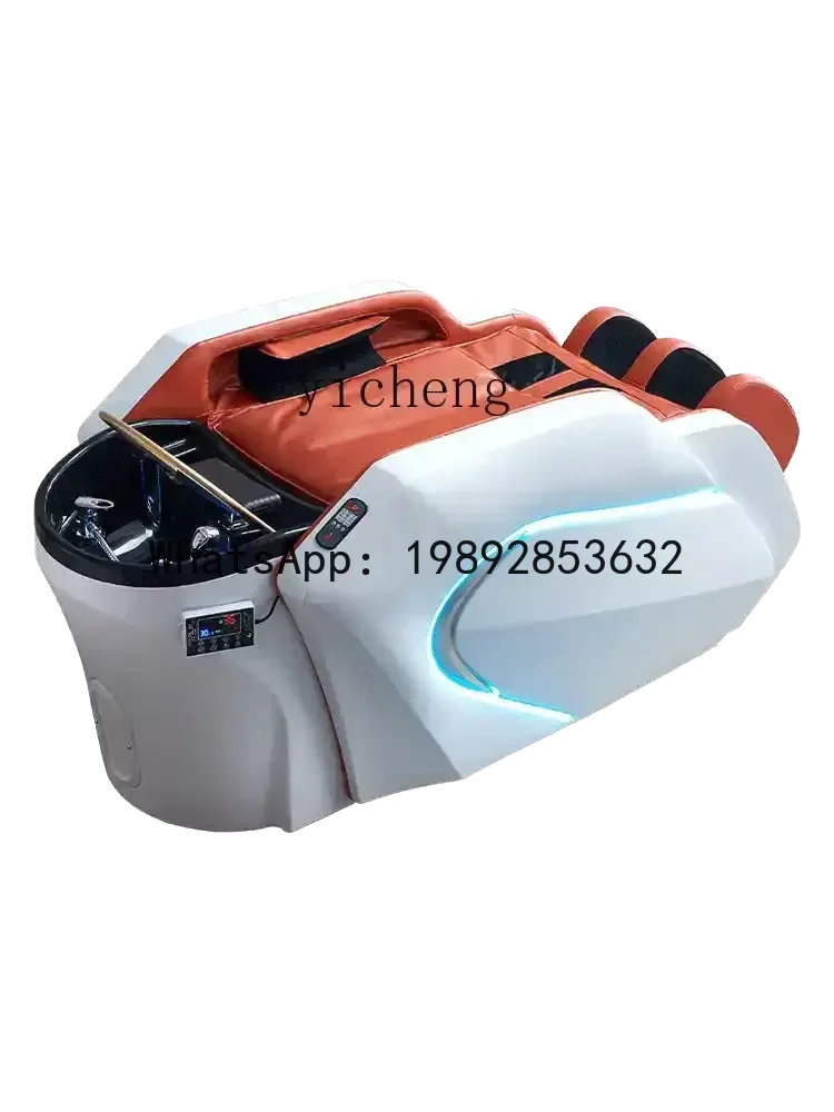 DD massage shampooing lit salon de coiffure spécial traitement des cheveux circulation d'eau fumigation salon de coiffure lit de chasse d'eau