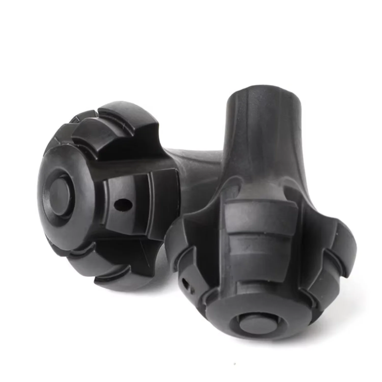 

1 Pcs Black Nordic Walking Poles Nordic Style Crutch 9 Walking Stick Hiking Accessories