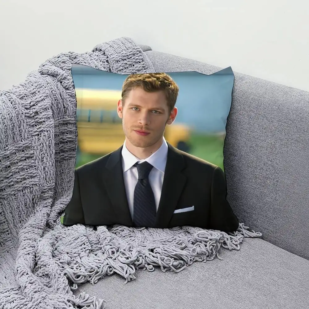 TV N-Niklaus Mikaelson 30x30cm 45x45cm Pillow Case Decor Protective Covers Comfortable Soft For Sofa Living Room Home Office