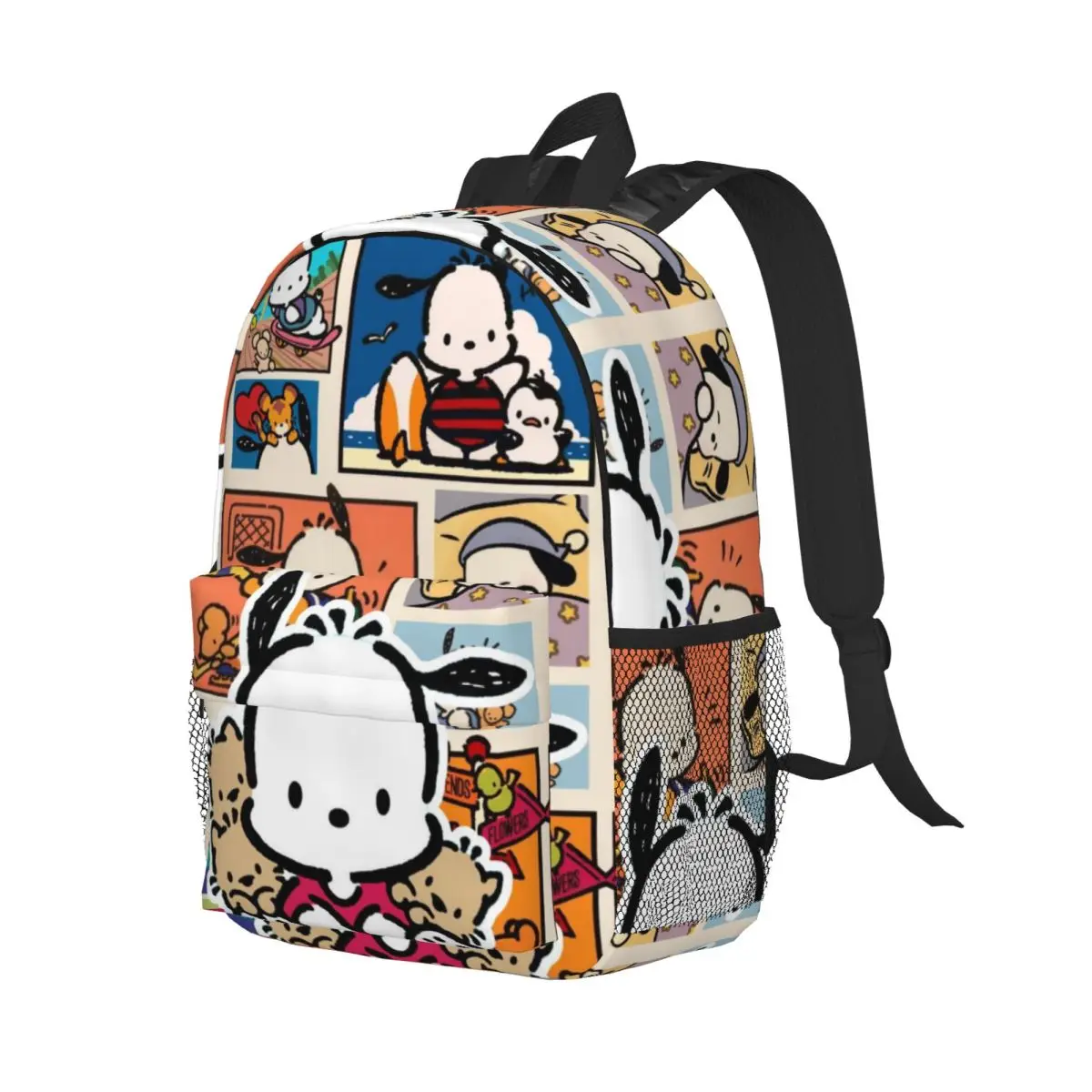 Pochacco Durable 15-Inch Backpack - Ergonomic Lightweight Design for Comfort and Convenience