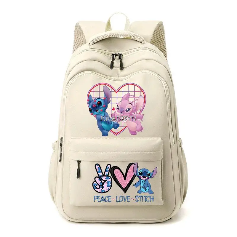 Lilo And Stitch Backpack Daily School Backpack Women Men Laptop Backpack for Teenagers Mochilas