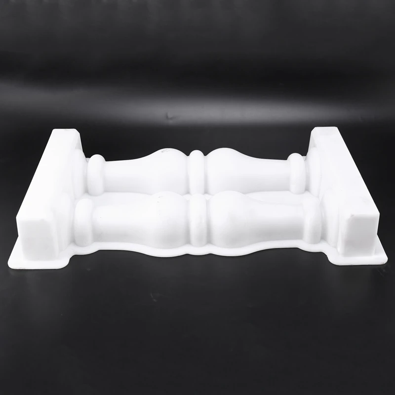 New 50X28x7cm Roman Column Mould DIY Paving Molds Balcony Fence Garden Pool Cement Railing Plaster Concrete Mould Guardrail