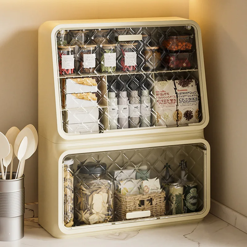 Double Dustproof Cup Storage Rack Tabletop Cup Storage Box Home Kitchen Coffee Mug Mug Storage Box