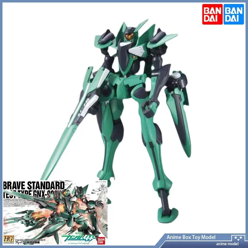 

Bandai HG 00 1/144 BRAVE STANDARD 00-72 Gundam Assembly model Action Toy Figures Anime Gift