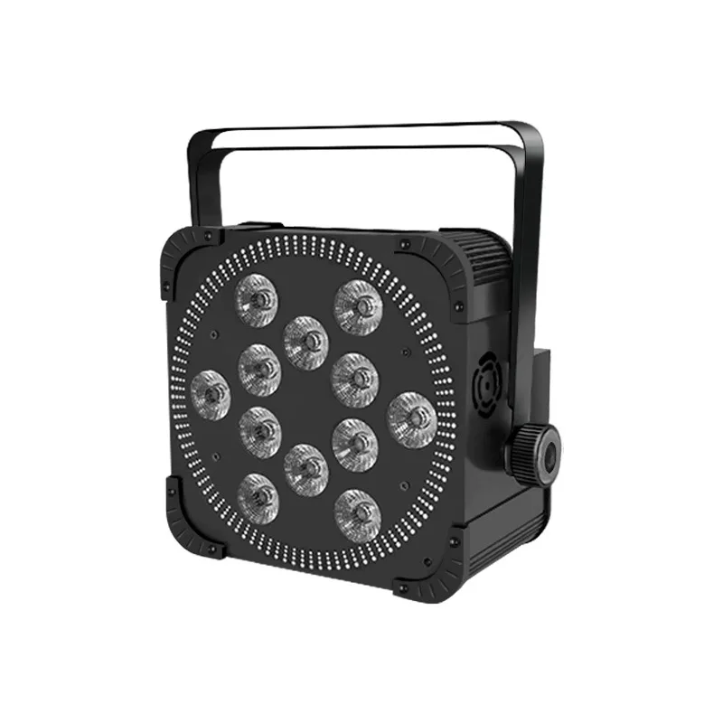 منتج جديد بطارية كاملة الألوان ضوء الاسمية 12 بار ktv الرقص فلاش أداء الزفاف LED ملء الضوء