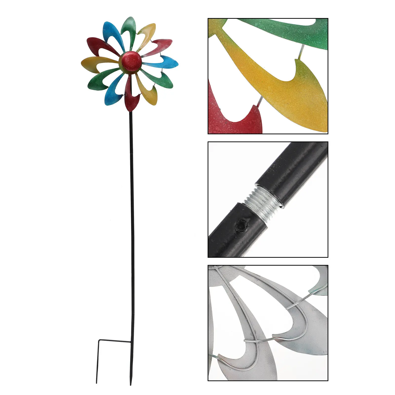 1pcs-premium-iron-windmill-decor-for-garden-yard-patio-outdoor-scene-decoration-rotating-wind-driven-garden-adornment