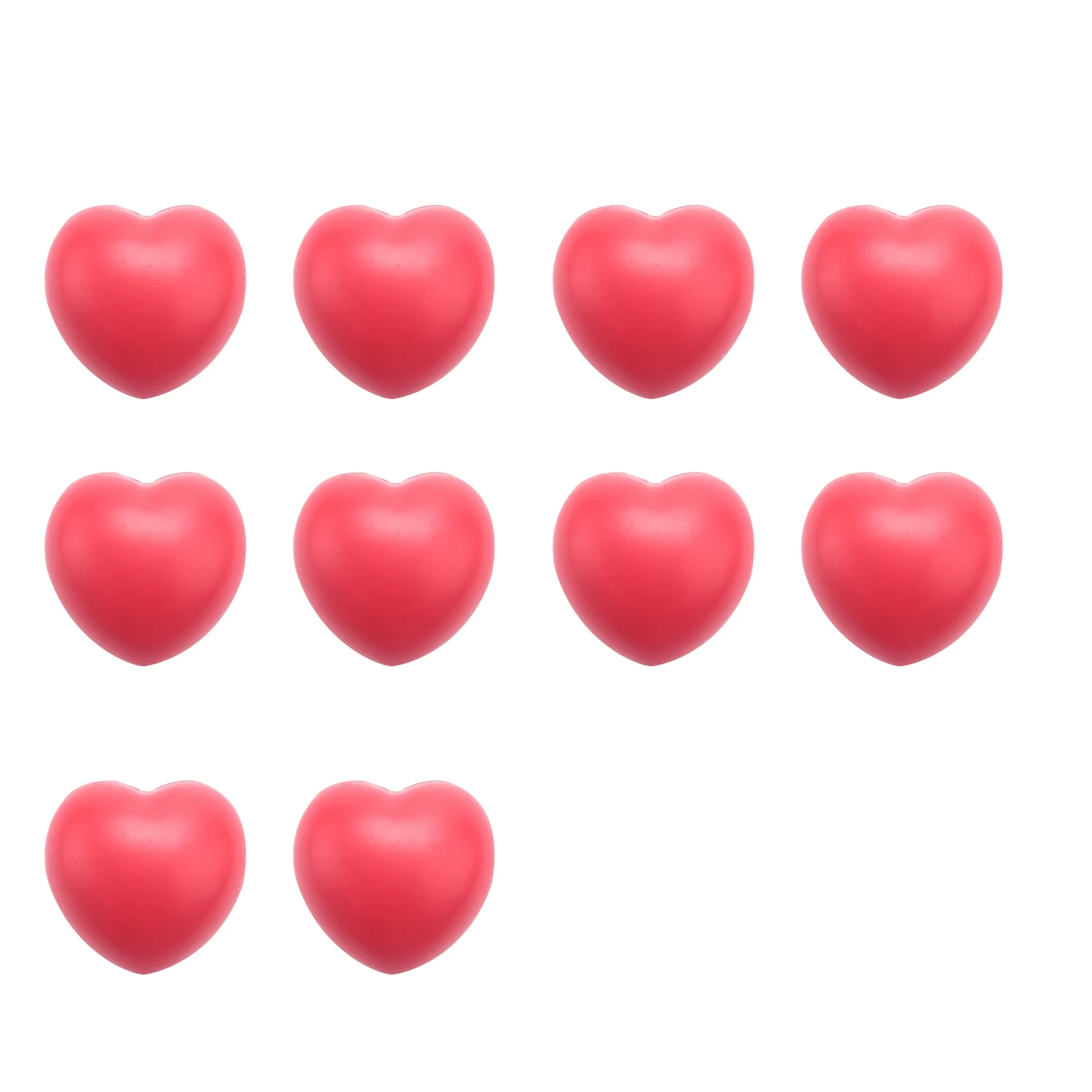 YSUN-10X Heart Stress Reliever Ball Red