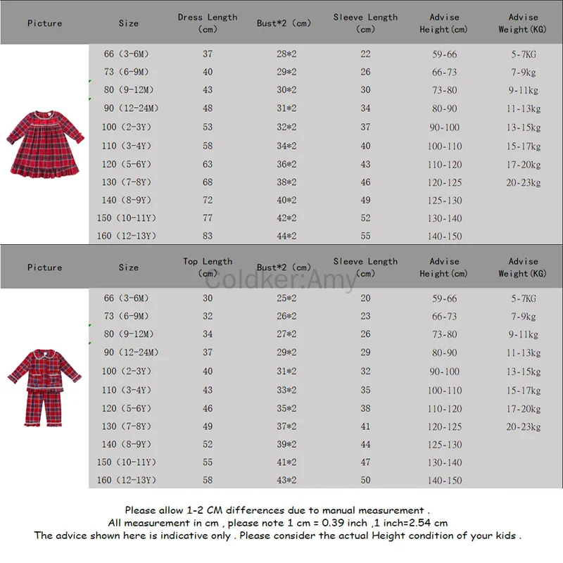 Family Christmas Pajamas Sets Boys Girls Loungewear Long Sleeve Cotton Sleepwear Children Holiday Clothes