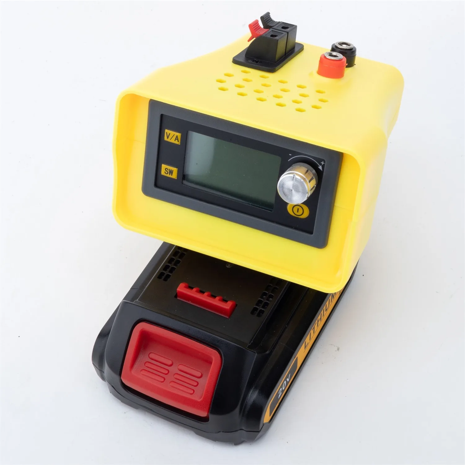 CNC Supply Power Adjustable For DeWalt 18/20V Lithium Battery Voltage Stable Regulated Switching DC Portable(NO Battery)
