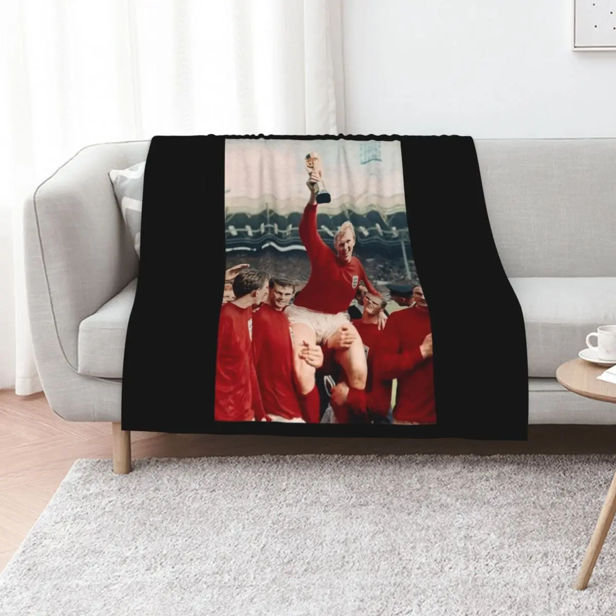 

Bobby Moore 1966 Classic . Throw Blanket Luxury Cute Plaid Multi-Purpose heavy to sleep Blankets