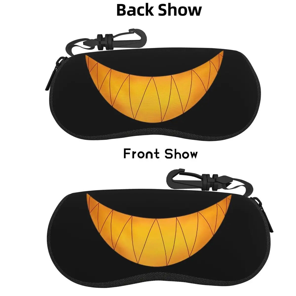 

Alastor's Smile-variant Shell Glasses Case Protective Sunglasses Box Women Men Soft Eyeglass Bag Pouch
