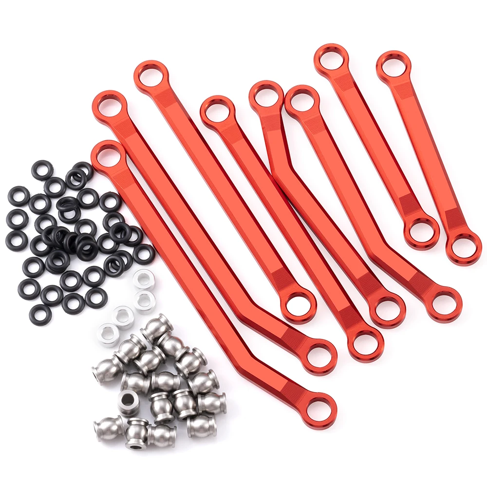 AXSPEED 알루미늄 합금 연결 링크로드 세트 HPI 벤처 HILUX 1/18 RC 자동차 업그레이드 액세서리 부품