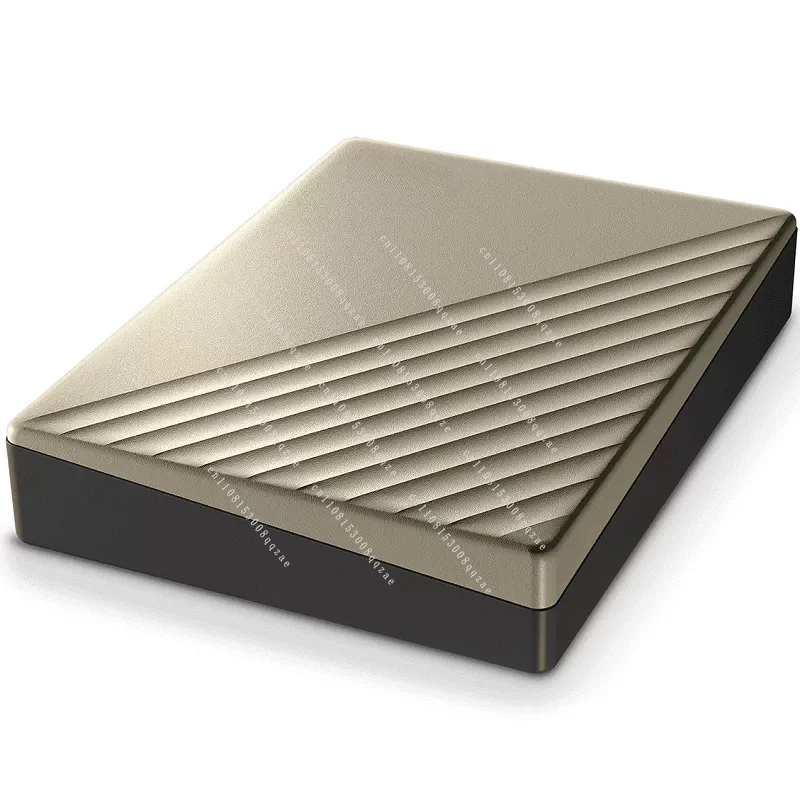 Metal Cased Portable Storage Drive, 6TB Capacity, High Speed External Data Storage for File Backup & Transfer