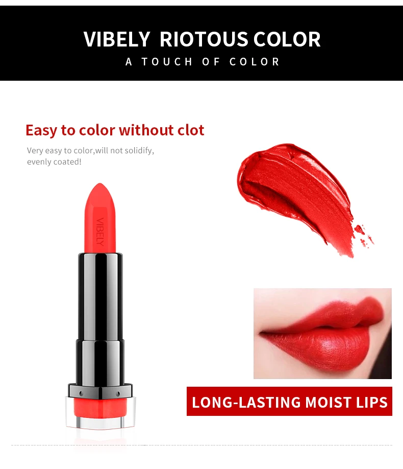 29 Colors Matte Lipstick Velvet Long Lasting 24h Lip Stick Red Brown Lip Balm Professional High Coloration Lips Makeup