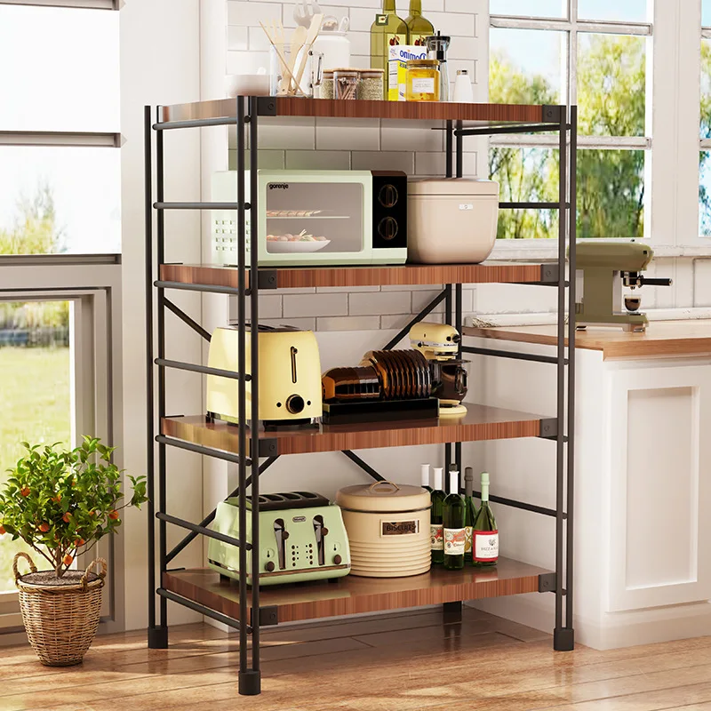 -For  Toy Organizer Kitchen Multi Tier Storage Rack Mobile Storage Shelf Bookshelf Floor Creative Style A631982&