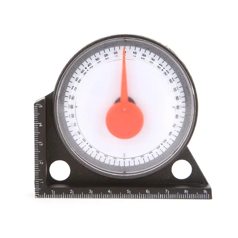 

For Physical Therapy Inclinometer 0-360°Slope Bubble Inclinometer Finder High Accuracy Measuring Slope Level Meter