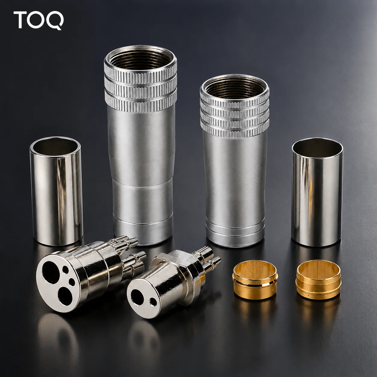 TOQ 2/4 Hole Dental Turbine Handpiece Adapter High Quaility Universal Connector Tool For Dentist Clinic & Lab