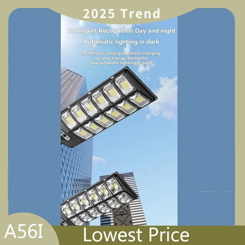 

Solar Lights LED Outdoor Solar Road Area Lamp Solar Lights With Remote Control, For Parking Lot Yard B