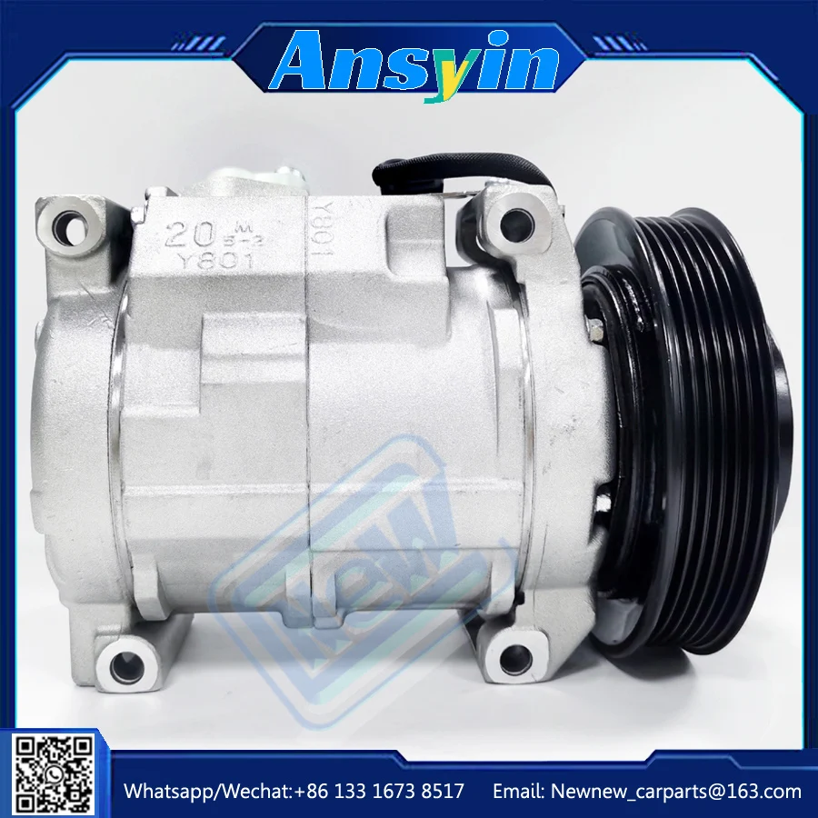 10S20C AC Compressor For Chrysler Voyager 2001-2003 / Dodge Caravan 2001-207 2.4L 77301 5005410AC 5005498AD 5005498AF 5005410AD